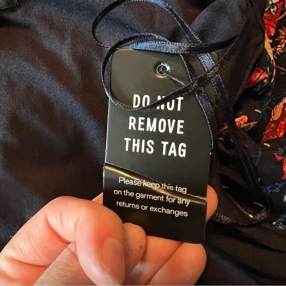 NWT! Express patterned spaghetti strap dress. Size small - Picture 7 of 11